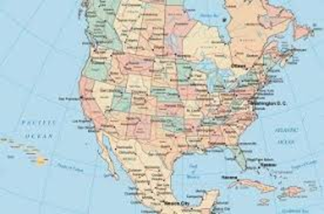 Traveling to North America