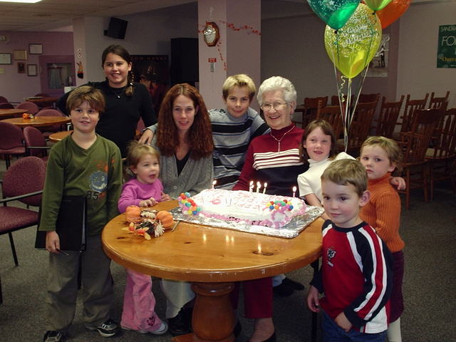 My younger sister was born.