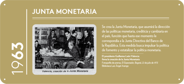 Creación de la Junta Monetaria