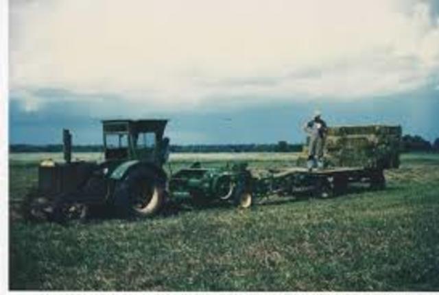 Helping the hay farmer
