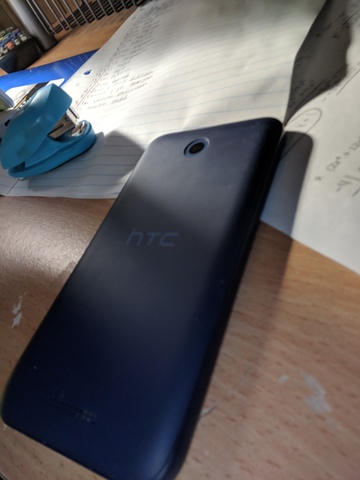 Recibí mi primer teléfono.