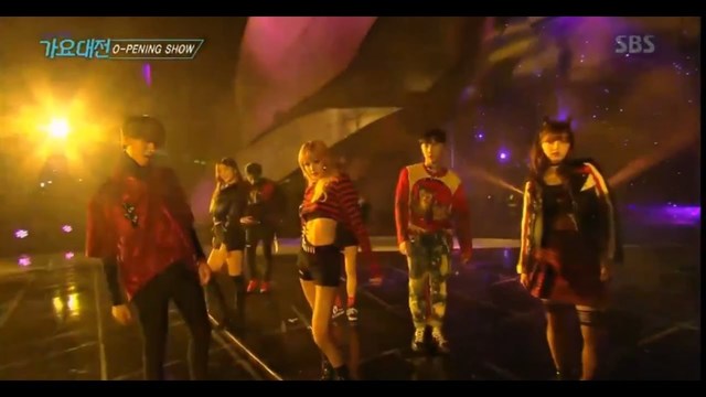 SBS Gayo Daejun 2016 Dance