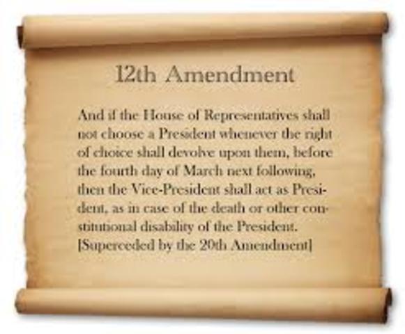 12th amendment