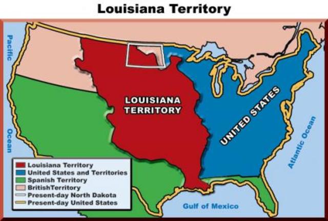 The Louisiana Territory is Bought