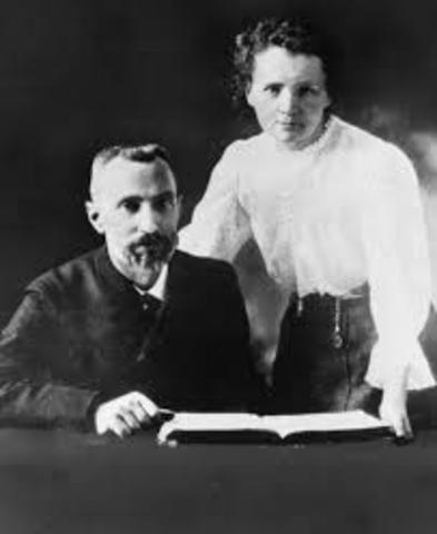 Marie y Pierre Curie