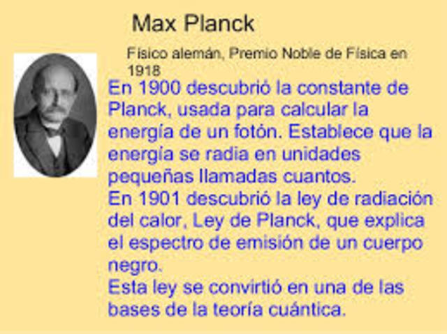 Teoría Cuantica Planck