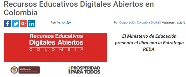Aporte del Ministerio de Educación Nacional (MEN)