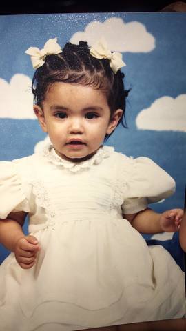 "Bautizo" 1 año 1 mes.