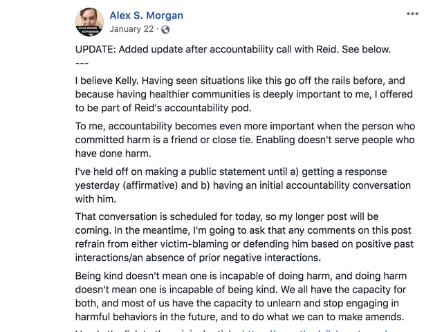 Alex Morgan Joins Reid's Accountability Pod