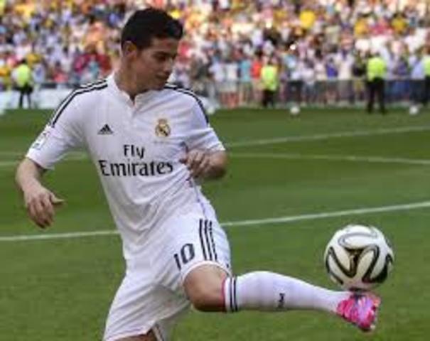 James En El Real Madrid
