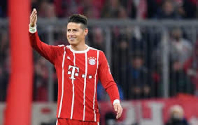 james en el bayern munich
