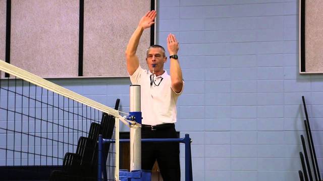 Volleyball referees