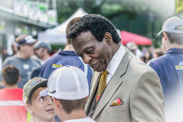 Lou Brock Visits the H.I.P.