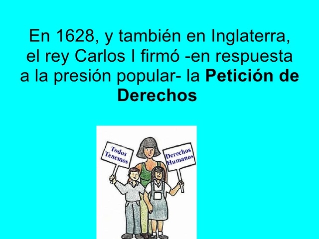 La petición de derecho