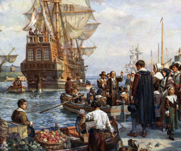Plymouth founded by English Pilgrims