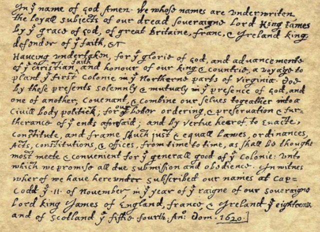 Fundamental Orders of Connecticut signed