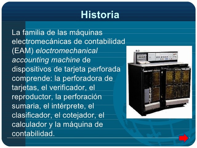 LAS MAQUINAS ELECTROMECÁNICAS DE CONTABILIDAD