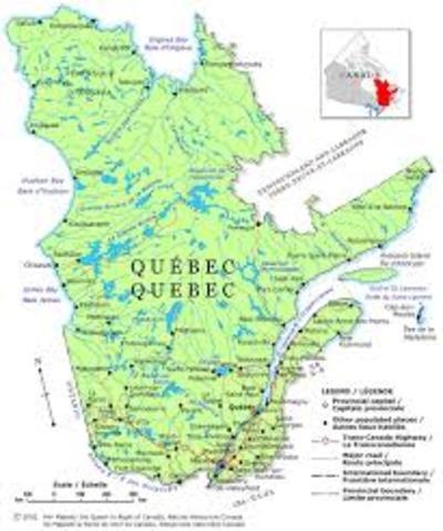 Quebec founded by the French