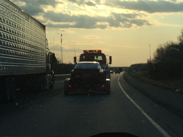 el accidente de coche