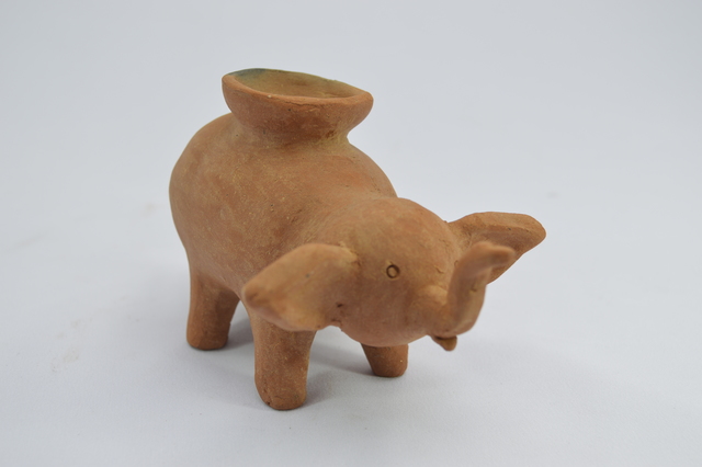 Entre el siglo IV a XII d.c se crearon figuras de animales en barro