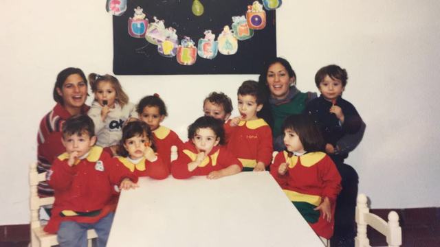 Comencé el jardín maternal en Reina Rana