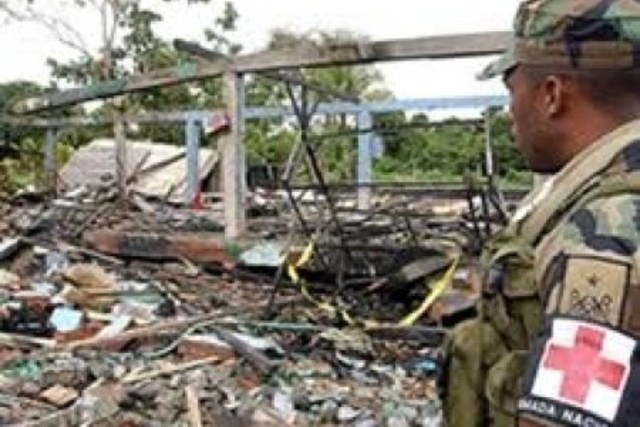 Toma de la base militar "Las Delicias".