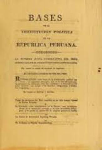 Bases de la Organización Política de la República Mexicana