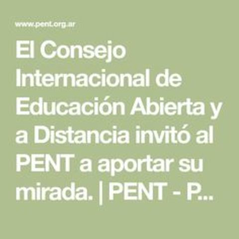 Consejo Internacional de Educacion a Distancia