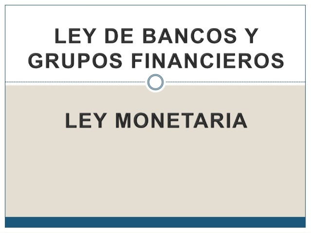 Promulgación de la primera Ley de Bancos