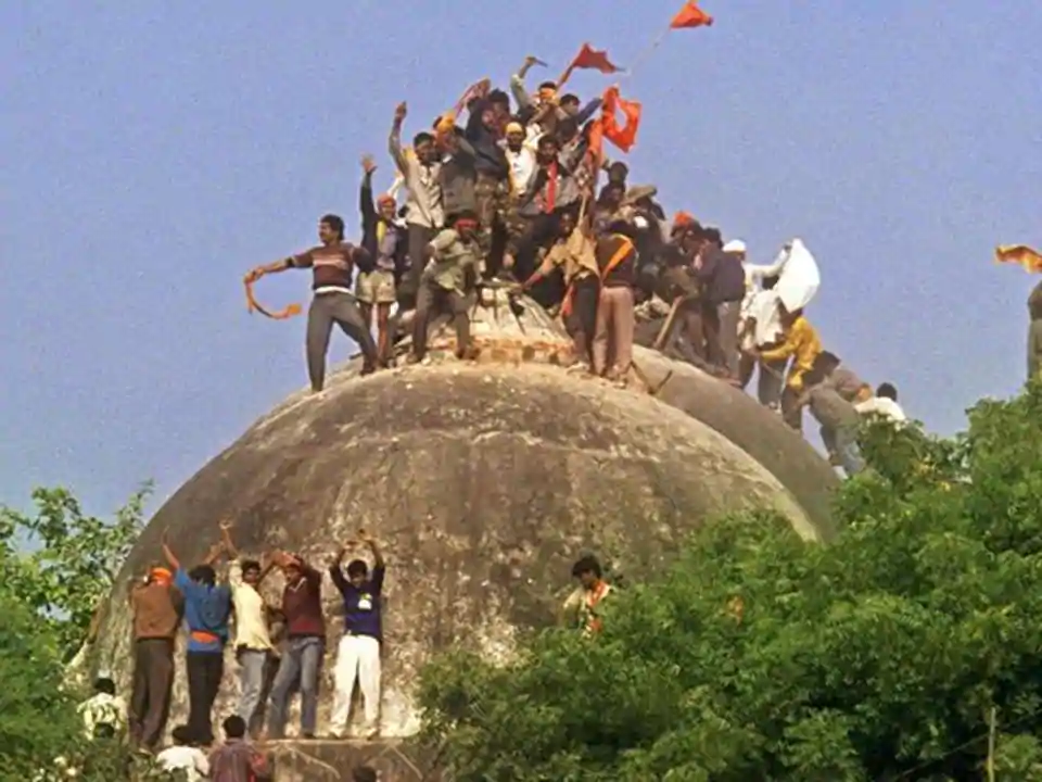 Babri Masjid demolished
