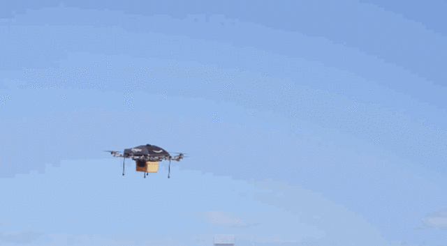 Entregas con Drones de Amazon