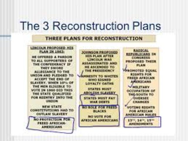 3 Reconstruction Plans