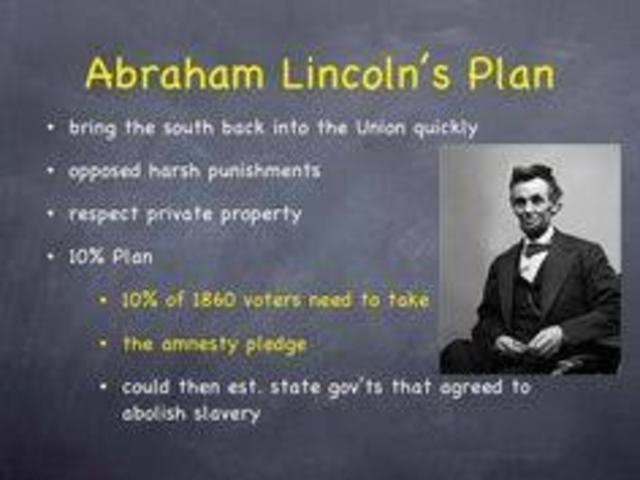 Lincoln's Reconstruction Plan
