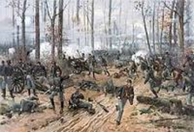 Battle at shiloh