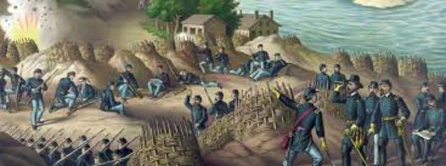 Battle at Vicksburg