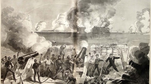 Fort Sumter is Fired Upon