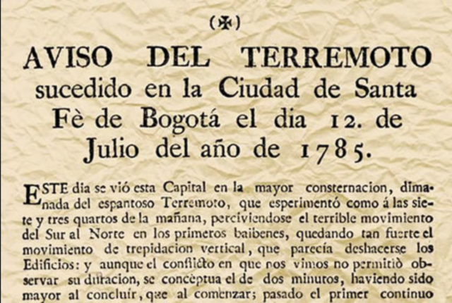 Posible origen del periodismo Colombiano