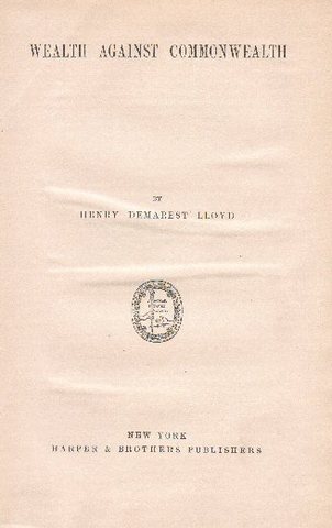 Wealth Against Common Wealth