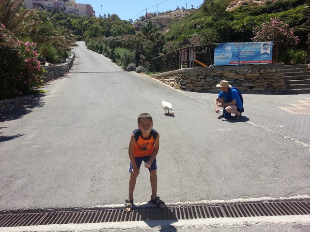 טסתי בפעם  הראשונה לכרתים