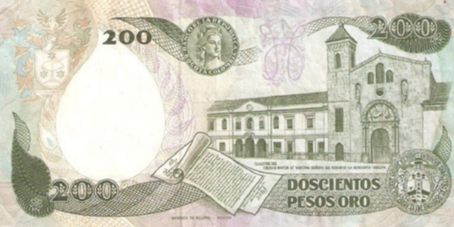 El Rosario imagen de nuestros billetes