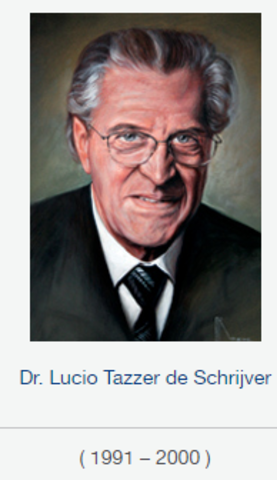 Rector Dr. Lucio Tazzer De Schriver, fsc de 1991 a 2000