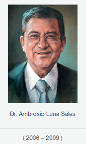 Rector Dr. Ambrosio Luna Salas, fsc  de 2006 a 2009