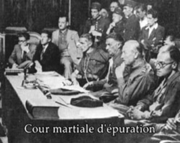 Epuration légale dès 1945