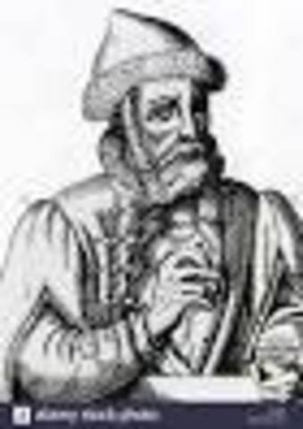 Johannes Gutenberg (1398 – 1468)