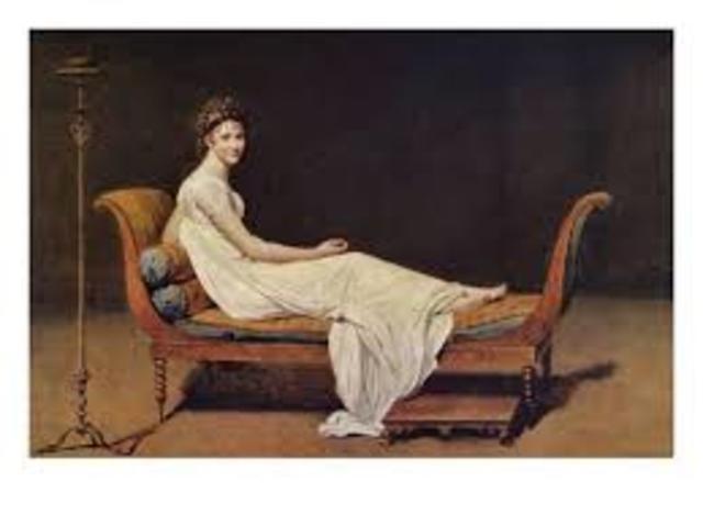 Portrait of Madame Recamier