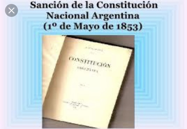 Sanción de la Constitución Nacional