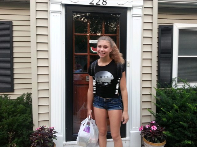 Mi primer día de escala secundaria