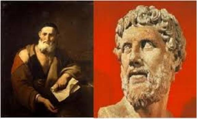 Primera teoría atómica