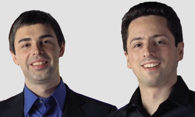 LARRY PAGE Y SERGEY BRIN