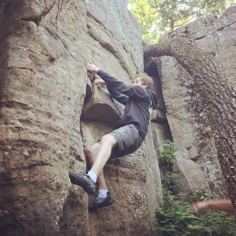 Empecé a Escalar de Rocas